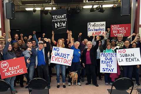 Protect Our Right To Stay: No Suban La Renta