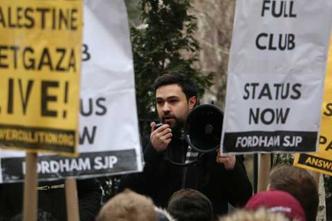 Fordham University Doubles Down on Students for Justice in Palestine Ban