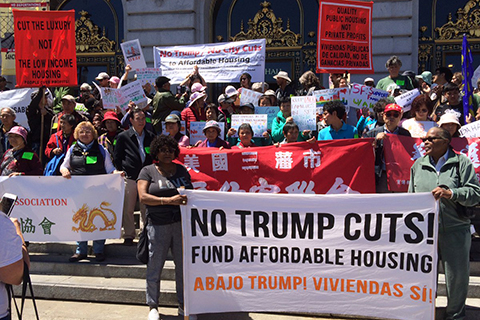 Rallies in the Bay Area and Across the Nation to Save Affordable Housing