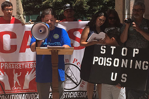 Air Testing Shows Unsafe Levels of Brain-Harming Pesticide in Kern County