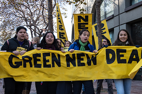 Demands Grow for a Green New Deal