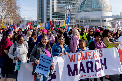 San Francisco Bay Area Women's Marches Largely Inclusive This Year