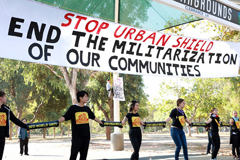 Six Years of Work to Demilitarize Urban Shield on the Line