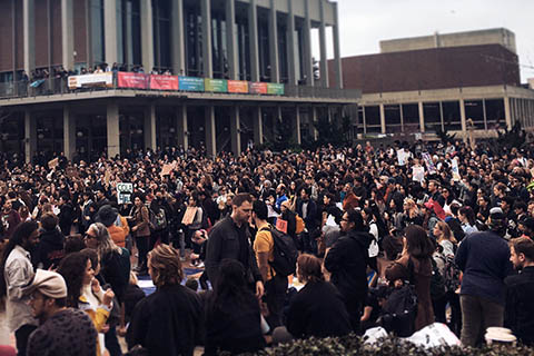 Massive Turnout at UC Berkeley Day of Action