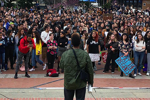 Massive Turnout at UC Berkeley Day of Action