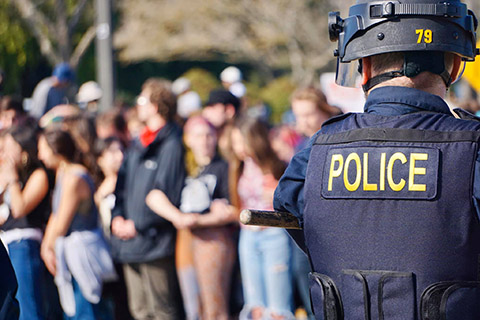 End Police and ICE Presence on Campus